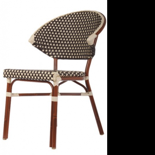 Woven Nylon Commercial Outdoor Bistro Chair