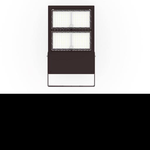 300W LED Stadium Flood Light 5700K IP65 42000 Lumens Bronze, Outdoor Security Lights, Arena Lights